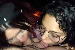 Young and sexy threesome with Asian and Japanese babes
