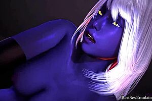 3D MILF gets facial and pussy fuck in this porn video