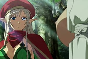 Compilation of fanservice in Queens Blade S4 OVA in English subtitles