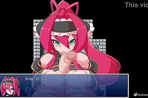Seductive knightess in steamy 3D hentai with monster cock