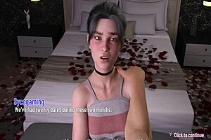 Mwneus porn game 2 with hot big tits and small boob girls