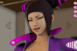 Hot 3D animated futanari action with creamy finish