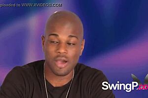 Black couple joins orgy at reality TV show home