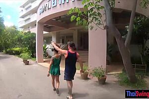 Thai motorcycle adventure with gay amateur and bareback sex
