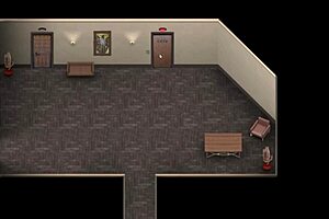 Anal sex and big tits in a hardcore video game scene