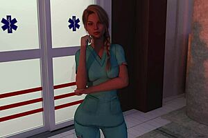 3D cartoon porn video with a hospital theme - Lust Theory episode 3 part 6