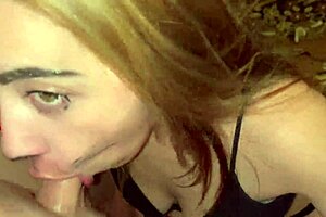 Slutty Halloween babe gets her throat fucked hard