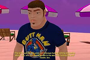 3D adult game Bonetown: The beginning of the journey