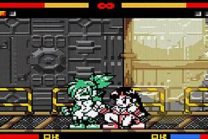 Futanari sex fight in Climax Battle Studios: Orgasmic fun