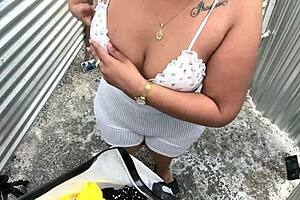 Step mom's big ass is hard to ignore in this video