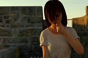 A shy girl's date in a 3D animated adventure