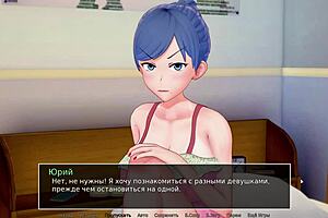 3D animated video of an athletic tutor in action