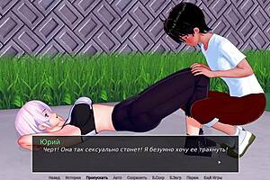 3D animated video of an athletic tutor in action