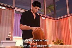 First look at the upcoming series of 3D animated porn called Simlishdzire