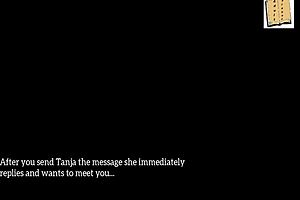This is a homemade erotic video of a girl with small breasts