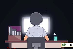 Special sex adventure in the steamy environment of a porn game called Megu's Garden