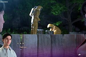 3D game with busty MILFs and monster cocks for babes