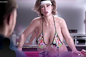 3D game with busty MILFs and monster cocks for babes