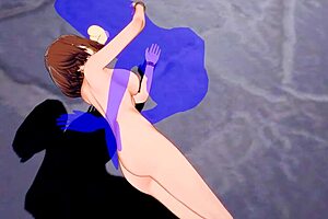 Uraraka's armpit job and blowjob in My Hero Academia hentai
