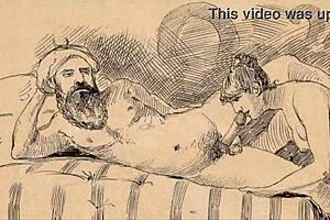 Erotic illustrations from the good old days