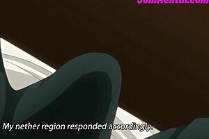 Hot wife has sex with strangers in animated porn movie