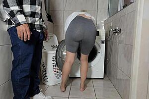 Caught in the act with my wife's daughter
