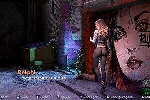 Big dick missionary sex with a succubus demon