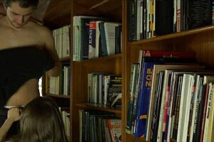 Miriam Prado's naughty library session with a bookish stud