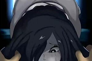 Big-boobed Samara dominates in this compilation of Sadako rule 34 content