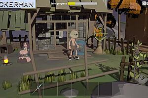 Big tits and hard cock in a Futurama style cartoon