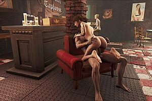 3D animated public sex in Fallout 4's Diamond City