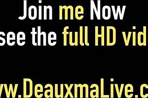 Married woman Deauxma has rough anal sex and facial with a stranger