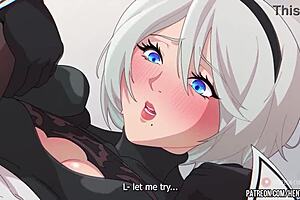 Tight anal creampier: Neir's wild 2D and 3D ride