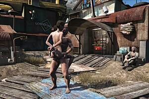 3D animated public sex in Fallout 4's Diamond City