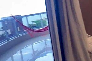 Blonde couple's intense orgasm and facial cumshot in anime