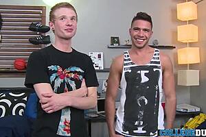 Gay for pay: Brody Hamilton's big cock dominates Sam Northman