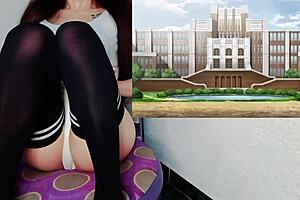 Stud in all-girls college gets naughty with anal and more