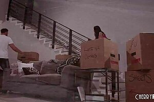 Hardcore anal sex on moving day with Katrina Colt