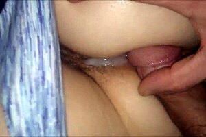 Real amateur's close up of a young woman's vagina during an orgasm