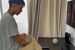Cumshot compilation of a taboo family's anal sex sessions