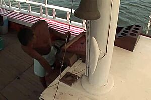 Big dick amateurs get messy with milk and cum