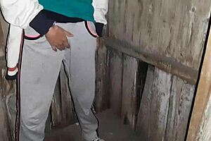 Caught my neighbor pleasuring herself in the toilet bowl