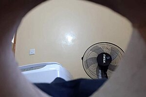 Arabic spy cam captures cute Indian sister-in-law's ass