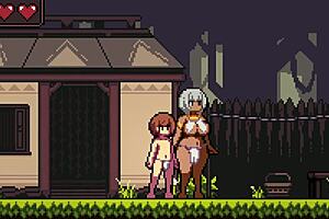 3D game with anime babes and commented gameplay