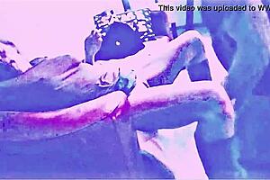 Fat gay gets a creampie and looks happy