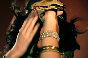 Tits and nipples exposed in this uncensored dance video