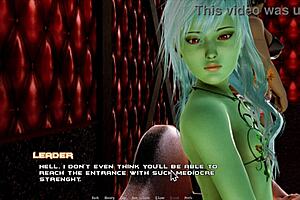 3D animated game with big boobed women and cock worship