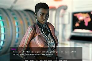 Interactive movie experience of Tales from the unending void 121 on PC