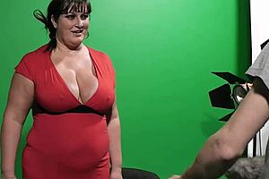A thick and chubby girl in leggings has sex with a man who is having an affair