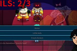 Bulma's big tits bounce in this 3D Hentai game